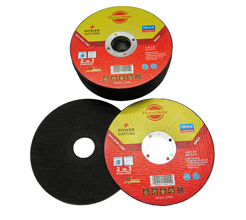 Premium Cut Off Wheel 4.5 Inch x .1/25 Inch x 7/8 Inch - Pack of 50 - Cutting Wheel, Metal & Stainless Steel Cutting Disc for Angle Grinder MCW1733