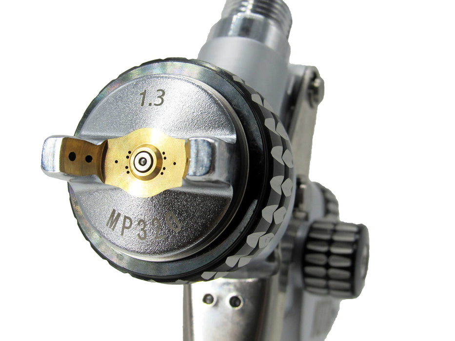 KOTA MP Spray Gun 1.3 mm Nozzle – Medium Pressure Gravity Feed Paint Gun for Automotive, Carpentry, Industrial, and Decorative Painting 41922
