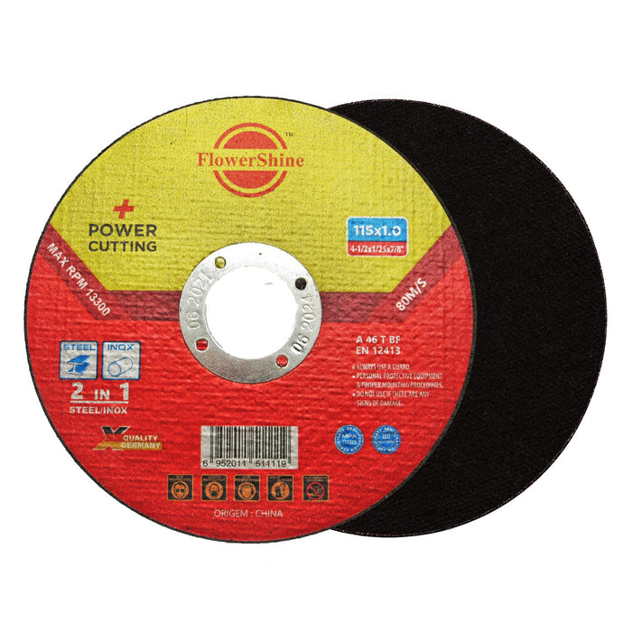 Premium Cut Off Wheel 4.5 Inch x .1/25 Inch x 7/8 Inch - Pack of 50 - Cutting Wheel, Metal & Stainless Steel Cutting Disc for Angle Grinder MCW1733