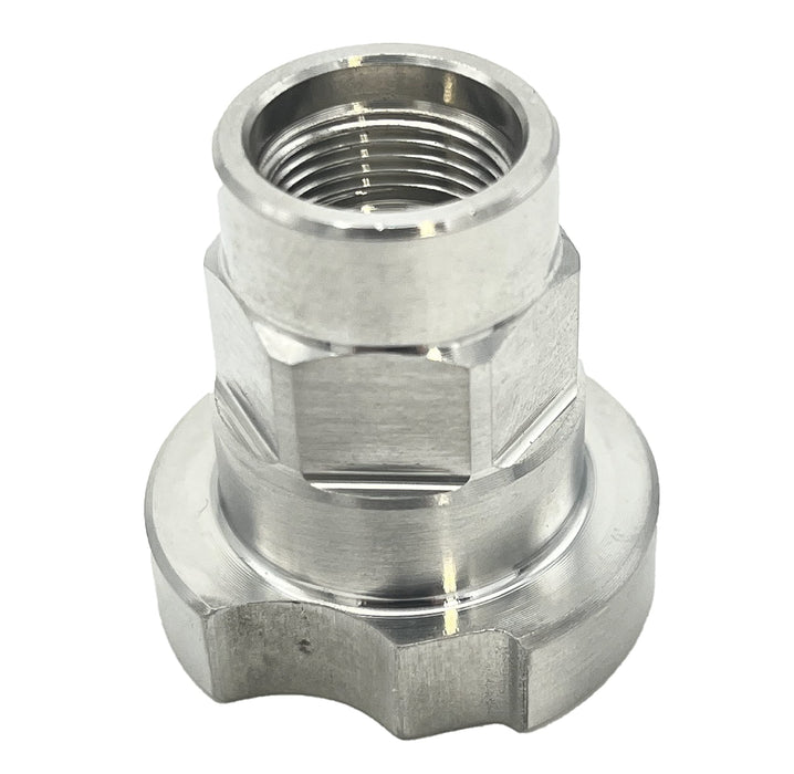 Spray Gun Paint System Stainless Steel Adapter (21) 16105 (Aftermarket) Compatible with 1.0 System Only and the Disposable Spray Gun Cup Liners and Lid System