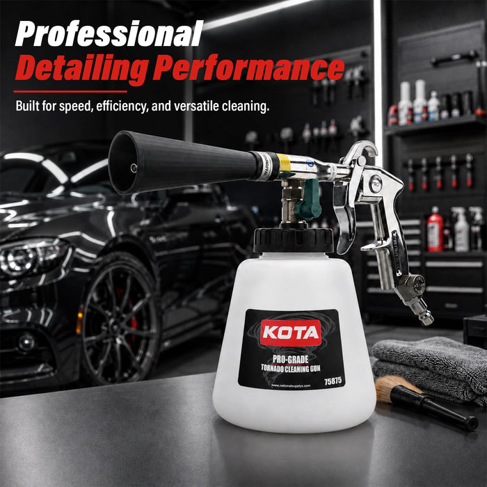 LAUCO Tornado High Pressure Air Gun Kit, Tornado Car Cleaning Gun, Tornado Air Gun for Detailing, Auto Detailing Tornado, High Pressure Tornado Air Hose Nozzle, Detailing Tornado Gun (75875)