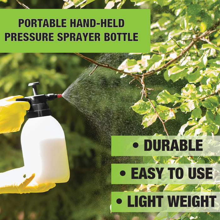 Maxi-Spray Pressure Sprayer Pump Bottle Perfect for Gardening, Fertilizing, Cleaning & General Use Spraying & Car Detailing 1L (6 Pack) 39115