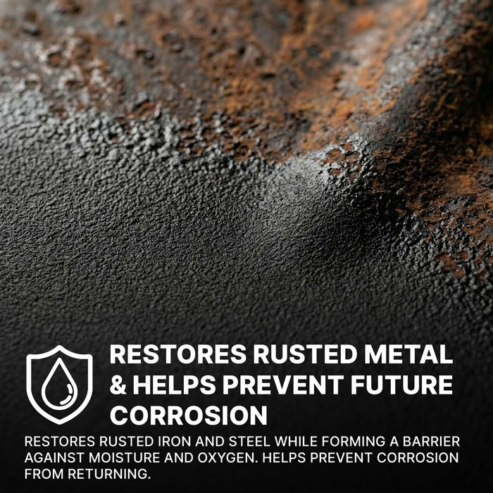 LAUCO Rust Converter Spray 13oz Pack of 2, Fast Dry Rust Remover & Converter, Converts Rust to Protective Black Coating, Anti-Corrosion Metal Treatment for Automotive, Tools & Steel Surfaces 37522