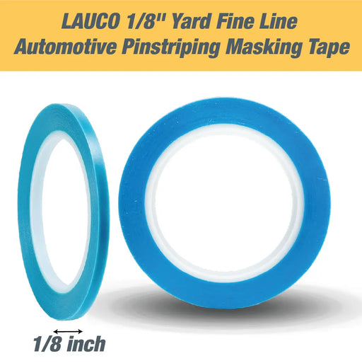 1/8" Fine Line Automotive Pinstriping Masking Tape - 36 Yard Roll - National Supply Company
