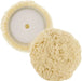 8" Wool Compounding Buff and Shine Pad - Hook and Loop Grip LAUCO