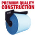 9.5 inch Industrial Blue Roll Paper Towel Holder Dispenser for Workshop, Garage National Supply Company
