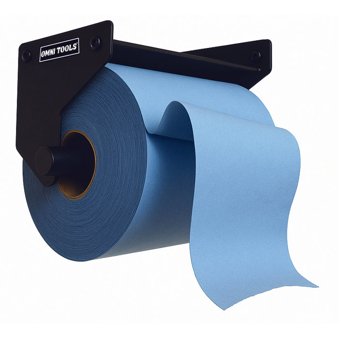 9.5 inch Industrial Blue Roll Paper Towel Holder Dispenser for Workshop, Garage National Supply Company