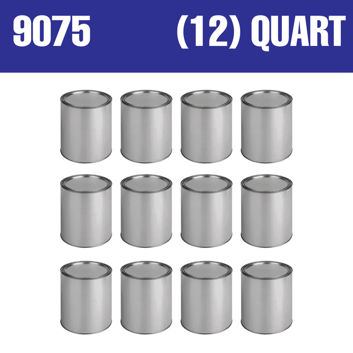 Empty Metal Quart Paint Cans with Lids (9075)