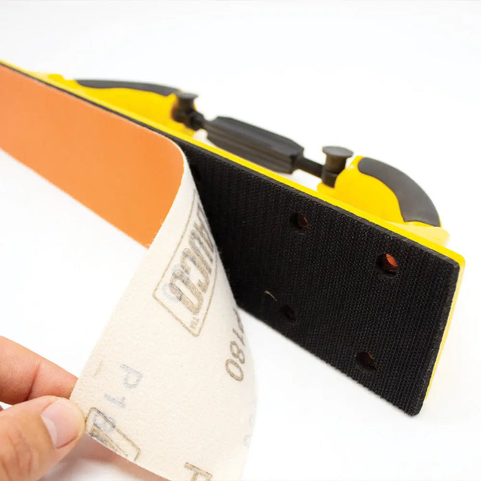 Adjustable Radius Flex Longboard Hand Sanding File Block with Hook & Loop Backing - National Supply Company