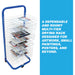 Art Drying Rack for Art Studios & Classrooms, 25-Removable Shelf Drying Rack with Wheels National Supply Company