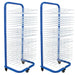 Art Drying Rack for Art Studios & Classrooms, 25-Removable Shelf Drying Rack with Wheels National Supply Company