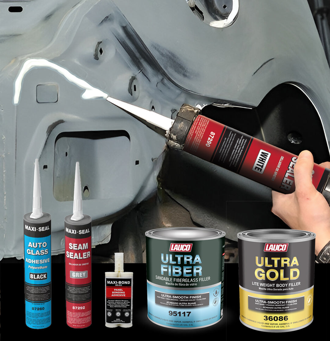 Adhesives • Body Fillers & Seam Sealers