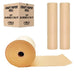 Brown Kraft Paper Rolls 36" x 9000" (750') 2 Rolls - Ideal for Gift Wrapping, Packing Paper for Moving, Shipping, Floor Covering, Flower Bouquet, Bulletin Board, Arts & Crafts LAUCO