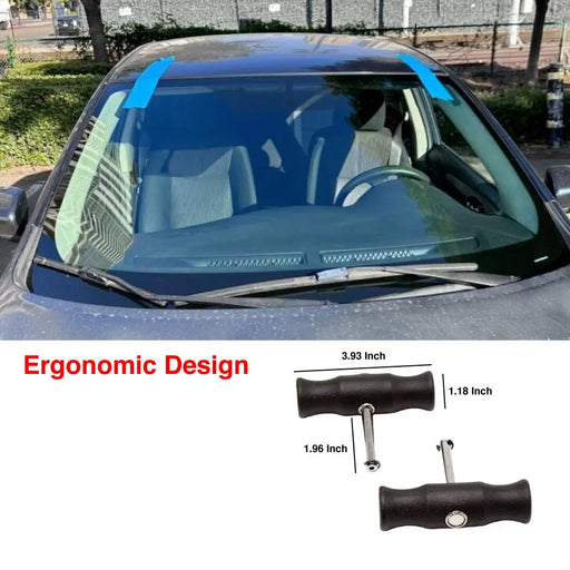 Car Windshield Removal Tool Kit with Steel Wire, Universal Car Windscreen Glass Remover Tool Set - National Supply Company