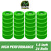 DINOGREN 333 Automotive Refinish High Performance Green Masking Tape 1 ½” in x 60 yd (Pack of 24 ROLLS) National Supply Company