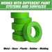 DINOGREN 333 Automotive Refinish High Performance Green Masking Tape 1 ½” in x 60 yd (Pack of 24 ROLLS) National Supply Company