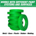 DINOGREN 333 Automotive Refinish High Performance Green Masking Tape 1 ½” in x 60 yd (Pack of 24 ROLLS) National Supply Company