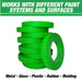 DINOGREN Painters Tape – Green Automotive Masking Tape, Heat & Water Resistant (3/4" x 60 yd, 12 Rolls) [7765-12] LAUCO