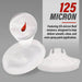Disposable 6 Ounce (200ml) Paint Spray Gun Cups Liners and Lid System, 50 Pack 125 MIC Kit National Supply Company
