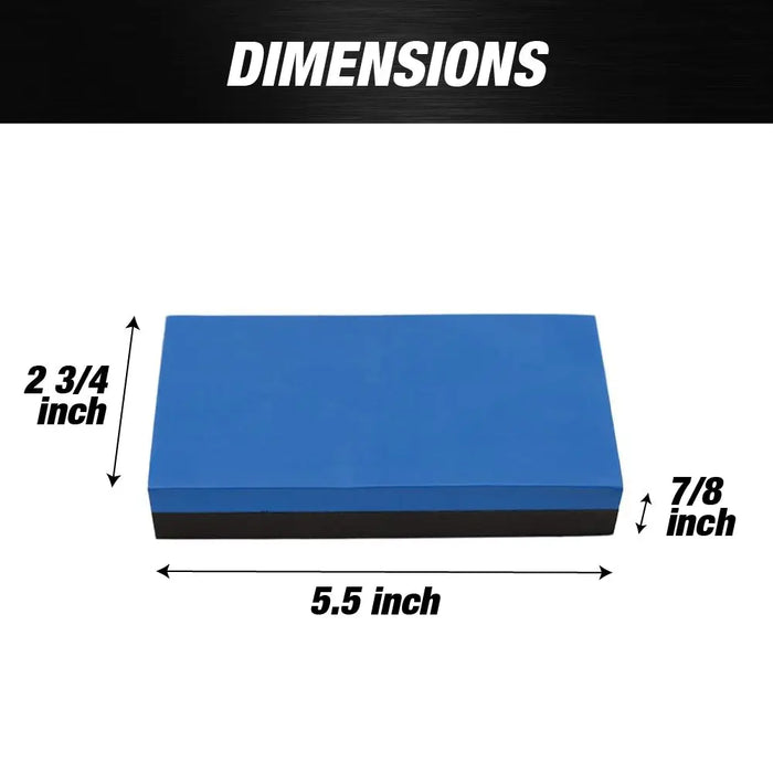 EVA Sanding Blocks Semi Rigid Double Sided Sand Sponge (2 Pack) - National Supply Company