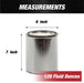 Empty Gallon Paint Cans with Lids - BOX OF 36 - Bulk Empty Metal 128onz Paint Cans with Lids Set for DYI, Storage and Professional Projects - National Supply Company
