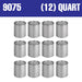 Empty Metal Quart Paint Cans with Lids (9075) National Supply Company