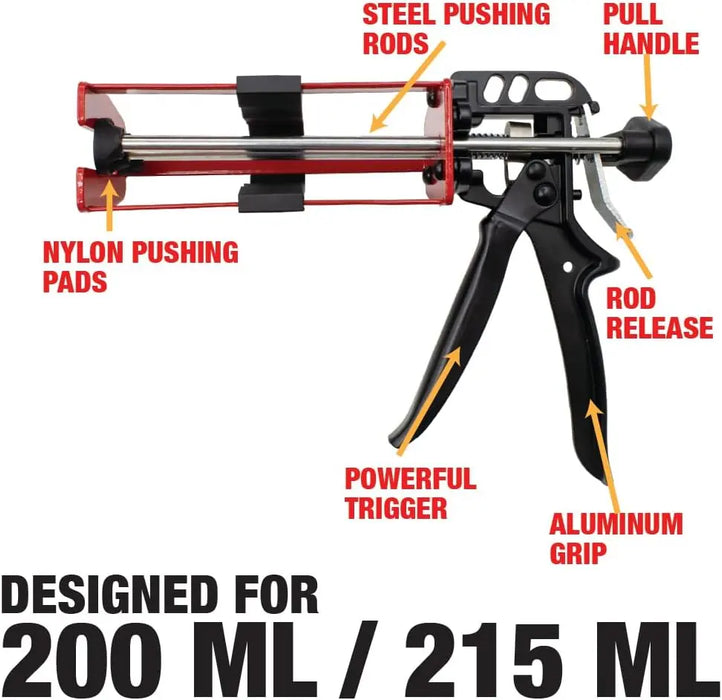 Epoxy Gun Dual Cartridge 200 ml National Supply Company