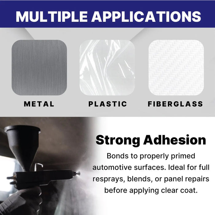 FinishX Automotive Refinishing Factory Color 1k Basecoat Pure White Ratio 1:1 National Supply Company