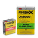 FinishX Low VOC 2:1 Euro HS Automotive Clear Coat 7.5 Liter Kit with Activator/Hardener Hardener: Fast Hardener National Supply Company