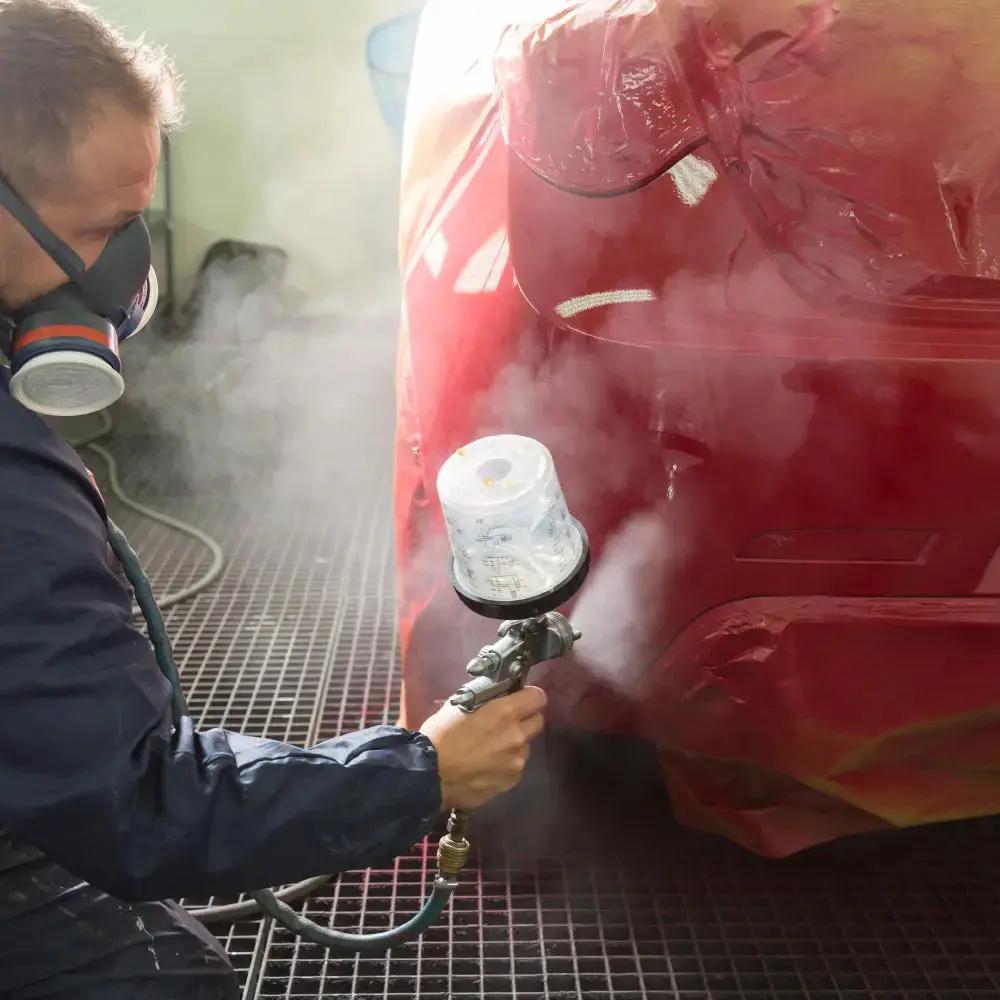 FinishX Low VOC 2:1 Euro HS Automotive Clear Coat 7.5 Liter Kit with Activator/Hardener Hardener: Fast Hardener National Supply Company