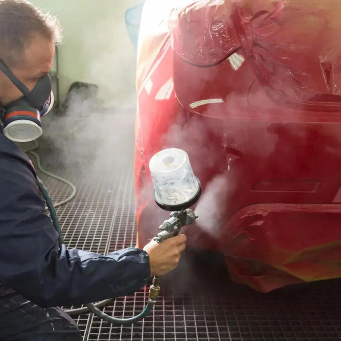 FinishX Low VOC 2:1 Euro HS Automotive Clear Coat 7.5 Liter Kit with Activator/Hardener Hardener: Medium Hardener National Supply Company