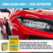 FinishX Euro Super Gloss Clear Coat Auto Paint Kit, 3.9 VOC - 1.3 Gallon Urethane Clear Coat (FC2000 - 1.3 Gallon) 2:1 Kit with Fast Activator/Hardener (FC2010 - 1 quart) - National Supply Company