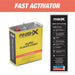FinishX Euro Super Gloss Clear Coat Auto Paint Kit, 3.9 VOC - 1.3 Gallon Urethane Clear Coat (FC2000 - 1.3 Gallon) 2:1 Kit with Fast Activator/Hardener (FC2010 - 1 quart) - National Supply Company