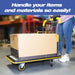 Heavy Duty Foldable Push Cart Dolly, 330 lb Weight Capacity, Moving Platform Hand Truck, Foldable for Easy Storage and 360 Degree Swivel Wheels - National Supply Company