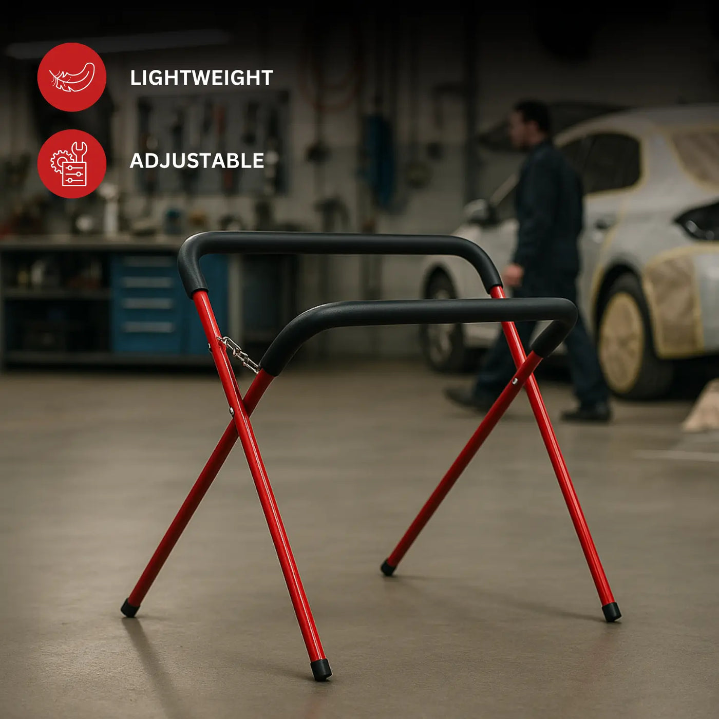 Heavy Duty Portable Work Stand - 500 lb. Capacity - 9080 - National ...