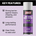 Heavy Texture Chip Guard Aerosol Spray Can 13oz - Matches Medium to Coarse OEM Textures - Clear National Supply Company