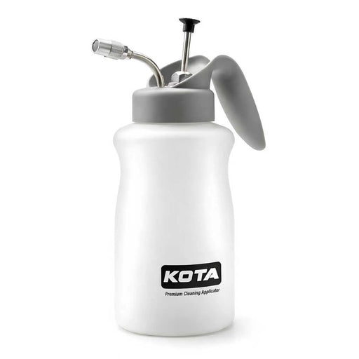 KOTA 1 L Adjustable Hand Pump Pressure Sprayer, Heavy-Duty Multipurpose Bottle for Automotive Solvents, Surface Prep & Car Detailing, Chemical-Resistant PE Construction (Cleaning Applicator) LAUCO