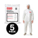KOTA Disposable Coverall Suit - Hooded coverall, Elastic Waist & Wrist - Spray Painting National Supply Company