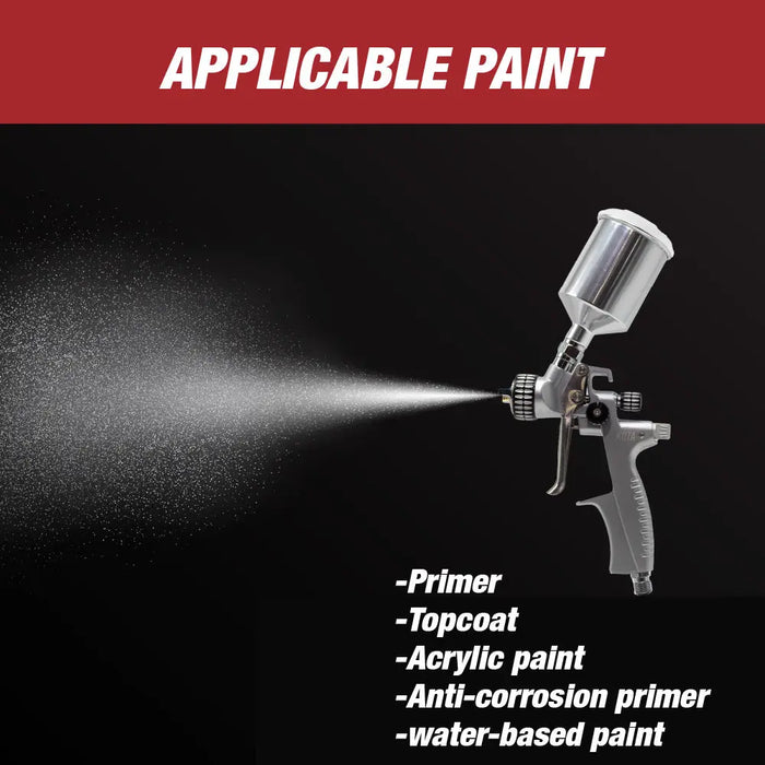 KOTA HVLP Spray Gun Mini Paint with 1.2 MM Nozzle - National Supply Company