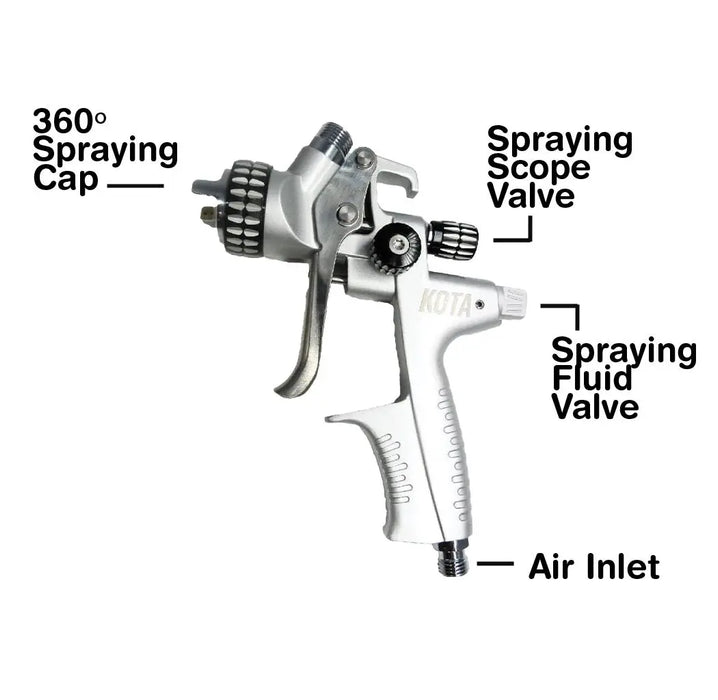 KOTA MP SPRAY GUN PAINT WITH 1.2 MM NOZZLE - National Supply Company