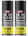 LAUCO 2K HS Clear High Gloss – High-Solids Automotive Clear Coat Spray – Fast Dry, High Chemical & Scratch Resistance – Professional Car & Motorcycle Refinishing – 2 Pack [87268] LAUCO