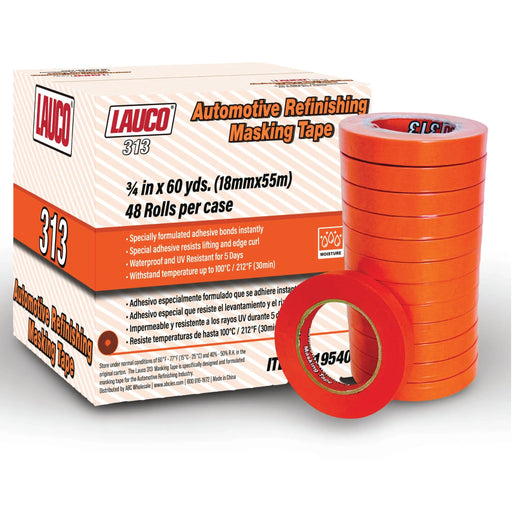 LAUCO 313 Industrial Masking Tape - Orange for Automotive National Supply Company