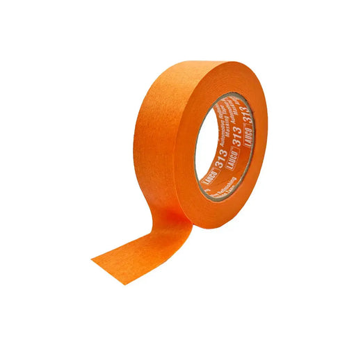LAUCO 313 Industrial Masking Tape - Orange for Automotive Size: 36x55mm 24 units [19541] National Supply Company