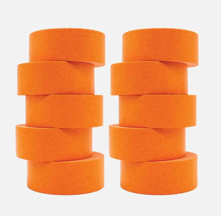 LAUCO 313 Industrial Masking Tape - Orange for Automotive Size: 36x55mm 24 units [19541] National Supply Company