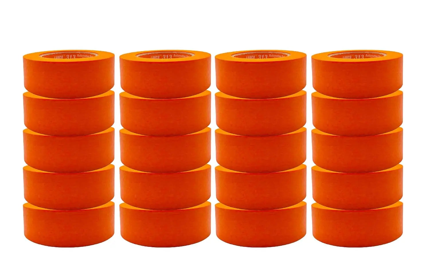 LAUCO 313 Industrial Masking Tape - Orange for Automotive Size: 48x55mm 20 units [19542] National Supply Company