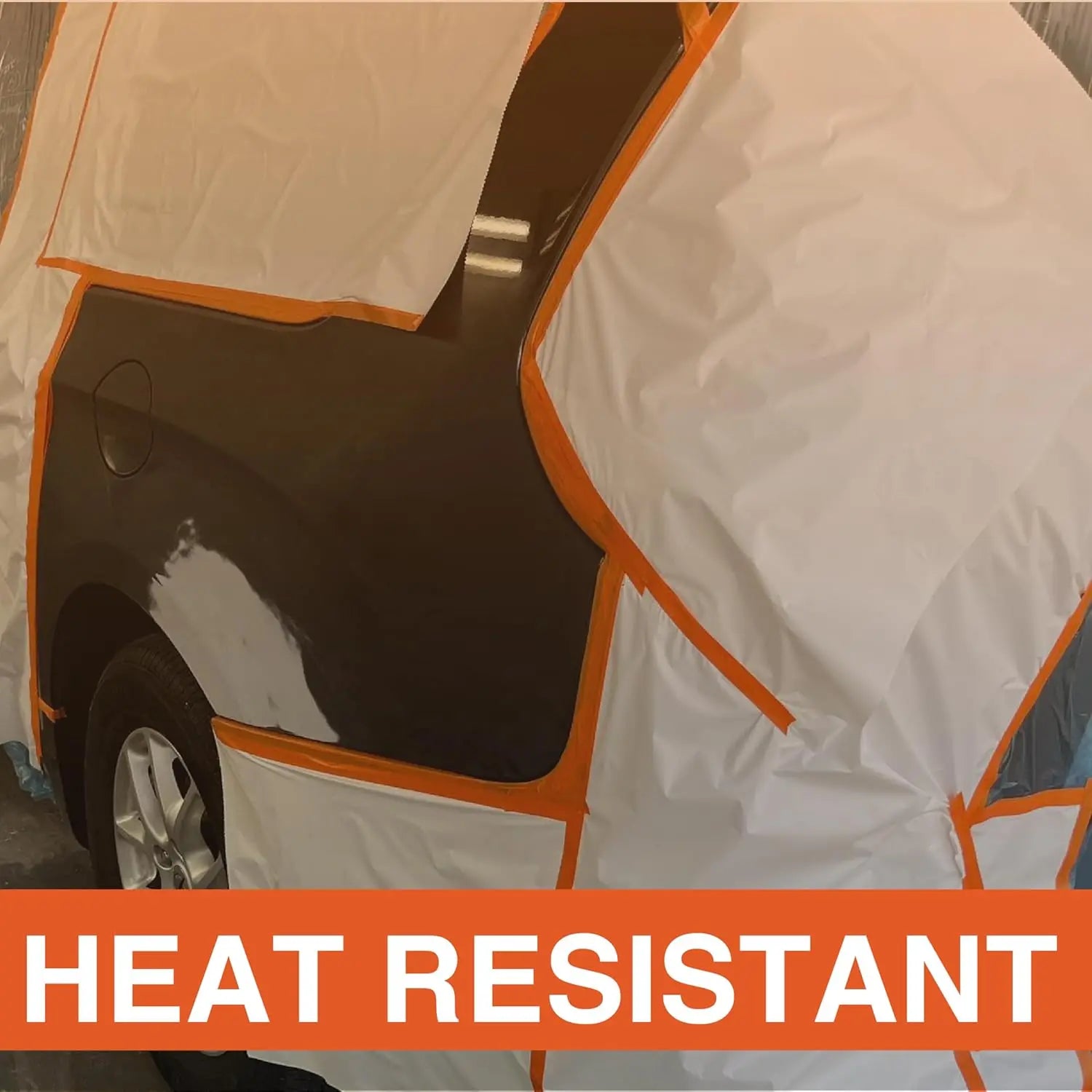 LAUCO 313 Industrial Masking Tape - Orange for Automotive Size: 48x55mm 20 units [19542] National Supply Company