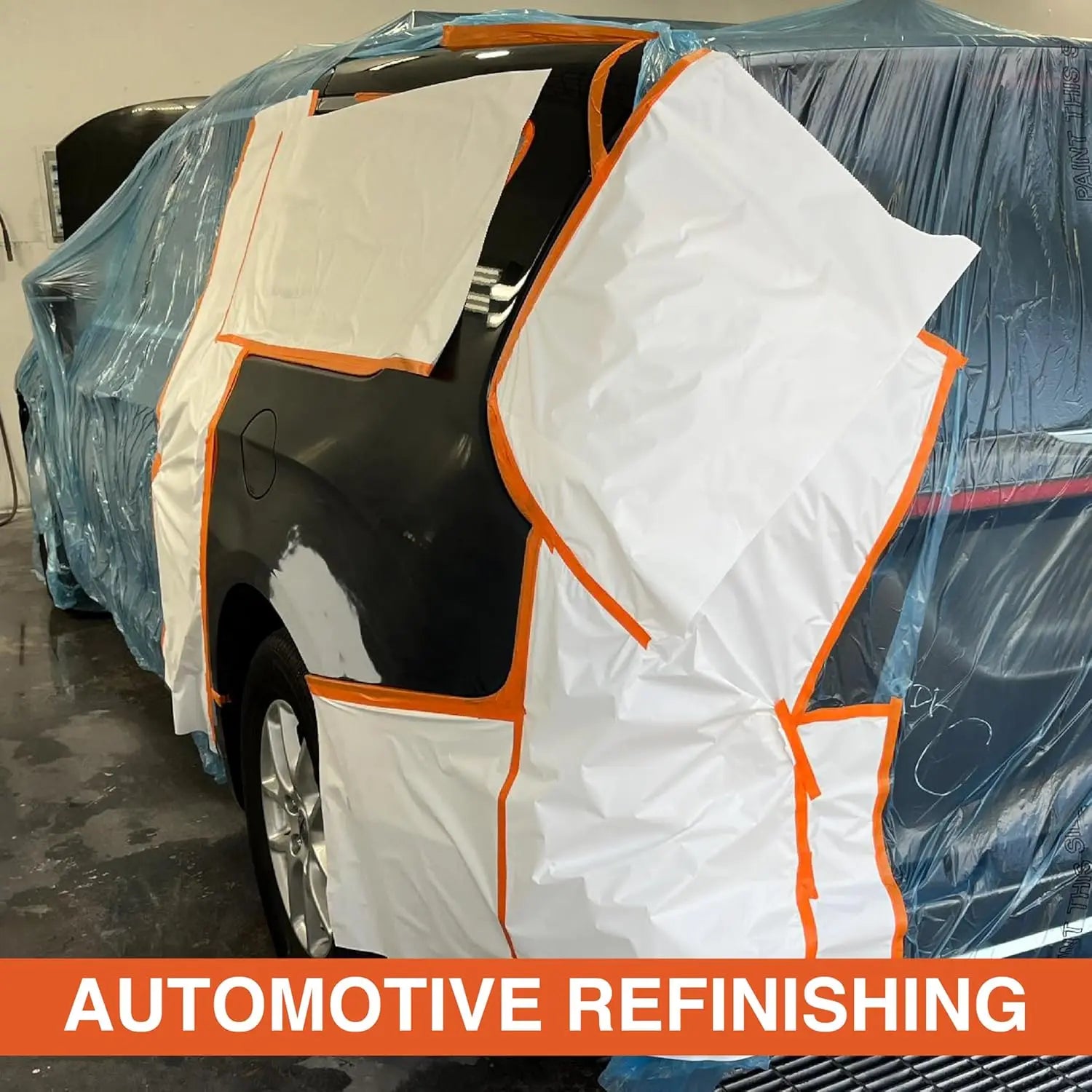 LAUCO 313 Industrial Masking Tape - Orange for Automotive Size: 48x55mm 20 units [19542] National Supply Company