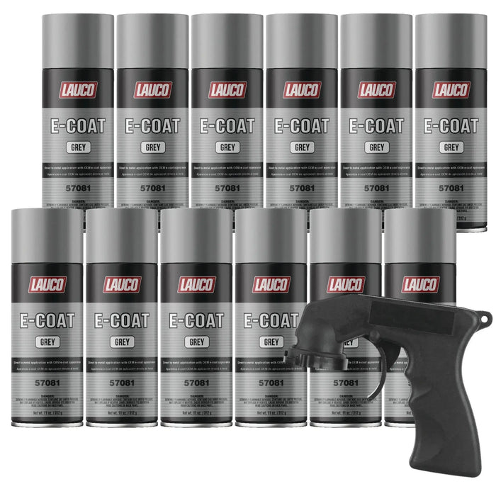 E-Coat Gray 11 Oz Aerosol Spray Can - National Supply Company