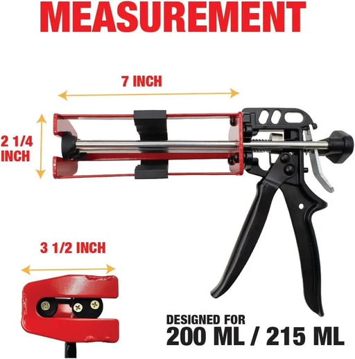 LAUCO Epoxy Gun Dual Cartridge 200 ml - (33093) National Supply Company