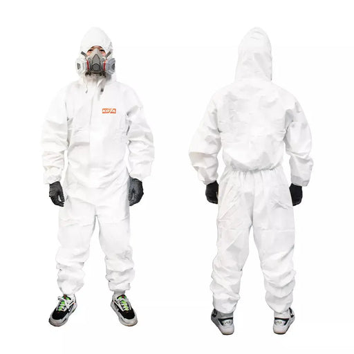 LAUCO KOTA Disposable Coverall Suit - Hooded, Elastic Waist & Wrist - Spray Painting National Supply Company